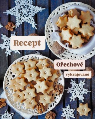 Ořechové cukroví nesmí chybět! . . #orechovecukrovi #pecenicukrovi #vanocnitradice #pecemenavanoce #receptnacukrovi